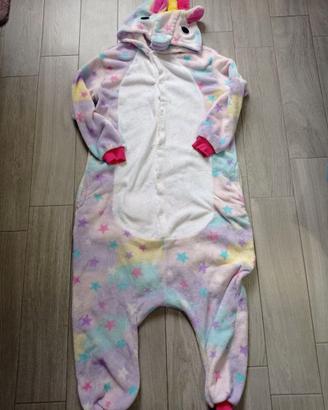 Pigiamone, costume tuta Unicorno tg M