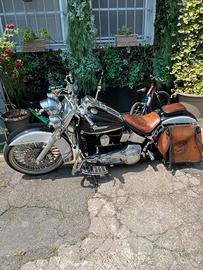 Harley Devidson heritage softail delux - Permute