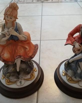 SCULTURA CAPODIMONTE SARTORI  x2