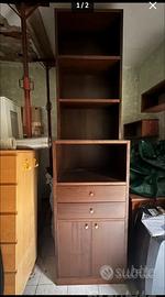 Libreria e cassettiera