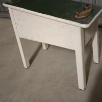 Mobiletto o Sgabello lustrascarpe SHABBY stile