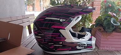 casco cross enduro msr assault