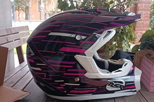 casco cross enduro msr assault