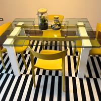 Tavolo Levante  + 4 sedie Argo (Calligaris)