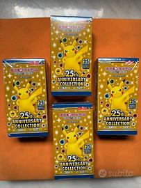 Pokemon Carte 25 anniversario SIGILLATO