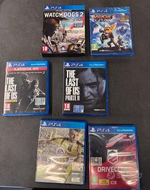 PS4 - GAMES BUNDLE  COLLECTION - 6 GIOCHI