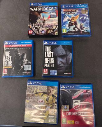PS4 - GAMES BUNDLE  COLLECTION - 6 GIOCHI