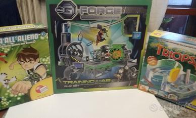 3 giochi bambino BEN10 Triops G-FORCE 10 euro tutt