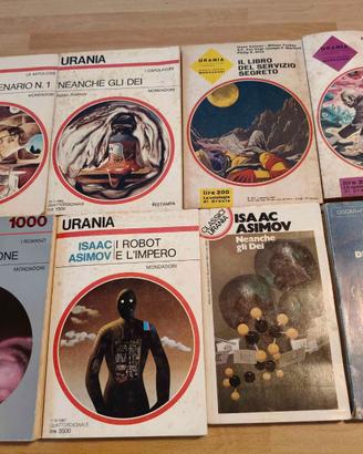 Libri Asimov serie "Urania" 8 pezzi
