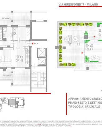 Appartamento di 171 m² con 4 locali a Milano