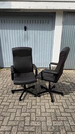 Sedia girevole da ufficio Ikea MILLBERGET