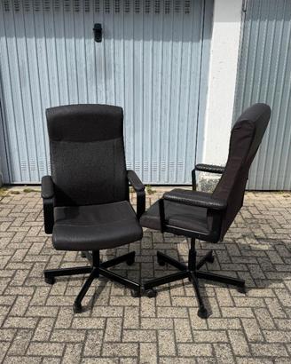 Sedia girevole da ufficio Ikea MILLBERGET