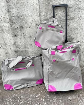 Set trolley e borse da viaggio