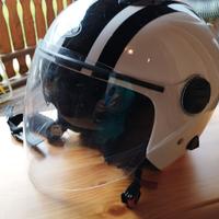 moto Casco con mascherina parasole taglia XL