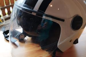 moto Casco con mascherina parasole taglia XL