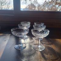 Coppe champagne in cristallo