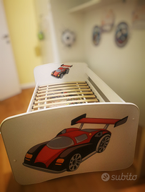 Letto bambini con cassettone