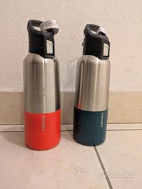 Coppia Borracce Termiche Quechua MH500 Acciaio Ino