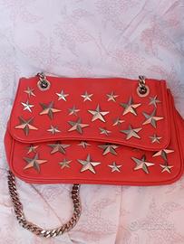 mia bag originale  rosso borchie stelle