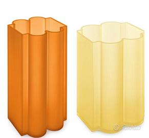 Kartell coppia vasi Okra 1585/03 e 1584/01