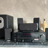 Amplificatore Kenwood e 5.1 JBL