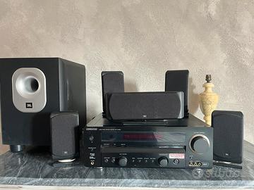 Amplificatore Kenwood e 5.1 JBL