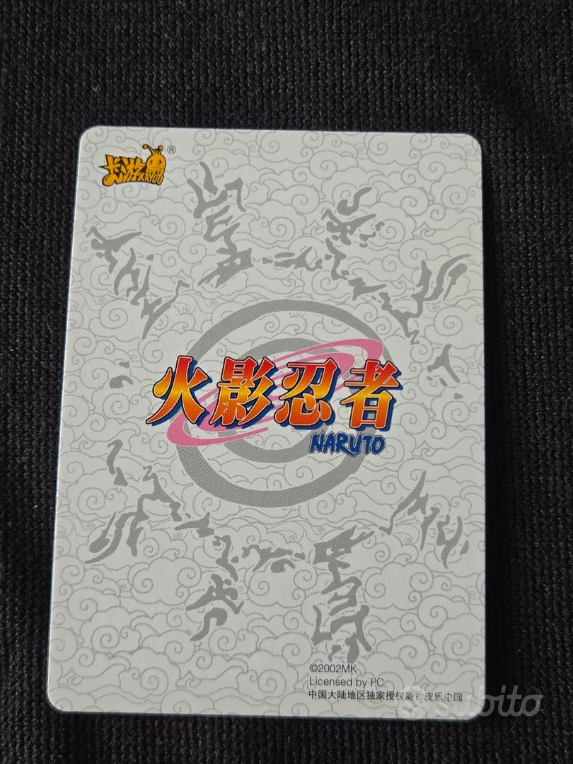 Carta Naruto Kayou SSR Haku NRZ06-SSR-144L3 - Collezionismo In
