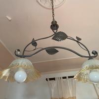 Lampadario Ferro battuto - Bilanciere