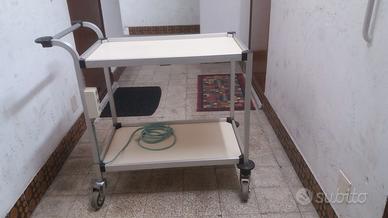 CARRELLO IN ALLUMINIO ANODIZZATO