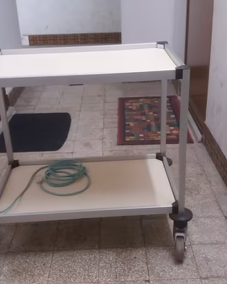 CARRELLO IN ALLUMINIO ANODIZZATO