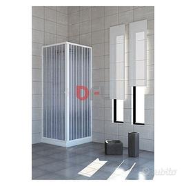 Box doccia a due porte in pvc cm 80×80