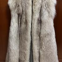 Gilet di volpe bianca