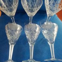 BICCHIERI "CRISTALLI LAVORATI "