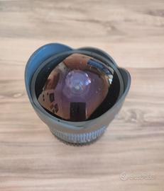 Obiettivo fisheye 8mm samyang per Nikon