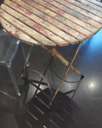 tavolino in legno disponibilità tre pezzi