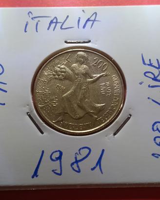 Italia 200 lire 1981