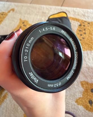 Vivitar 70-210mm f/4.5-5.6 Macro 1:4X