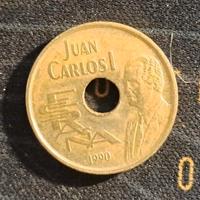 Moneta Re Juan Carlos I 25 pesetas
