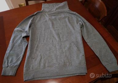 Felpa IN EXTENSO collo alto grigio mis. XXL Usata