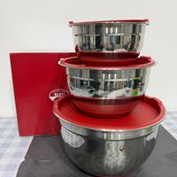 Set 3 bastardelle acciaio inox Berti