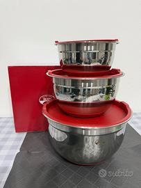 Set 3 bastardelle acciaio inox Berti
