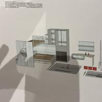 Camera con letto soppalco Doimo Cityline