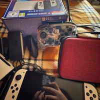 Nintendo switch OLED bianca