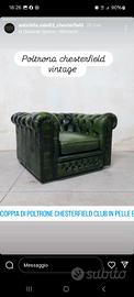 Chesterfield  vintage originali inglesi 