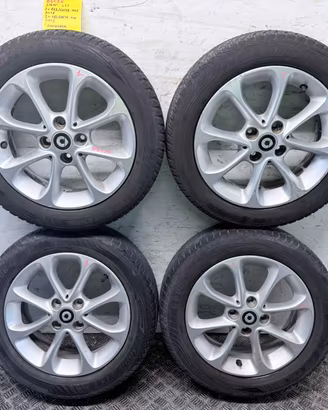 4 Cerchi In Lega 15 Smart 453 Forfour 8 Razze Con 