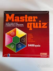 Master Quiz gioco in scatola anni 80
