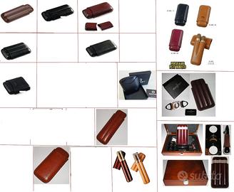 Portasigari in pelle vari modelli (NUOVI)