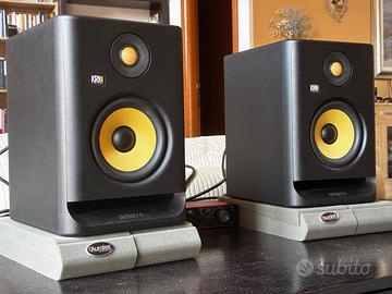 Monitor da Studio KRK Rokit 5 G4 + Cavi+Pannelli