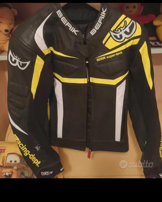 Giubotto uomo motociclista