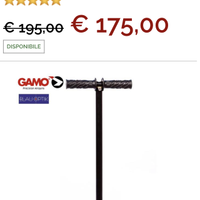 Pompa Blauoptik manuale per ricarica carabine